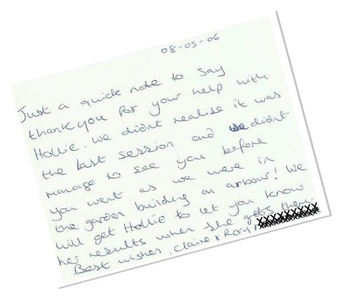 Click to view testimonial